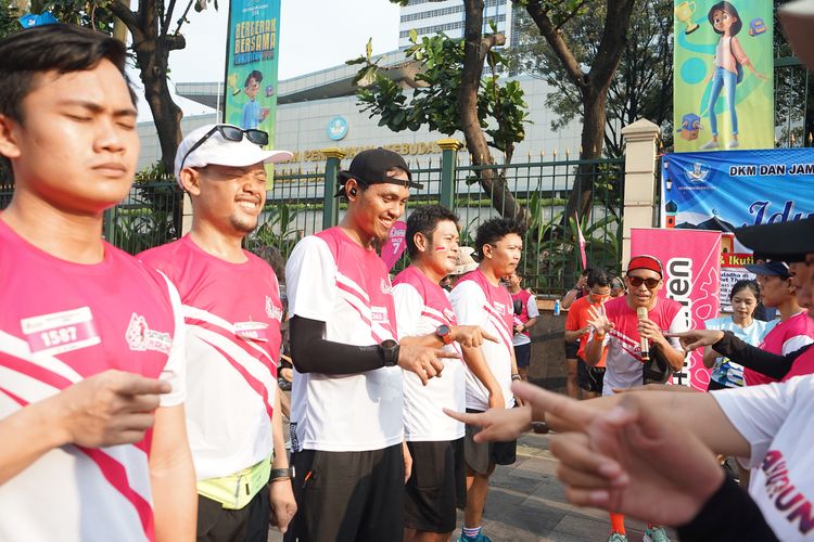 Race photo from Smartfren Run 2024 Vibes