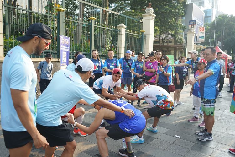 Race photo from Lari Bareng Yuk!