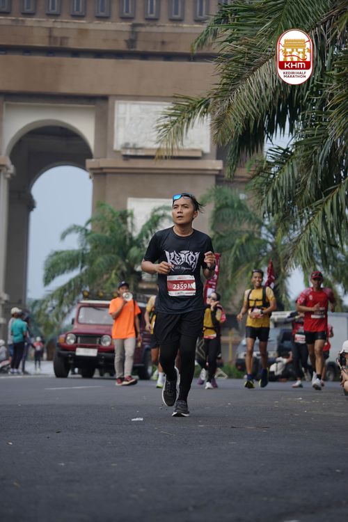 Race photo from Kediri Half Marathon 2025