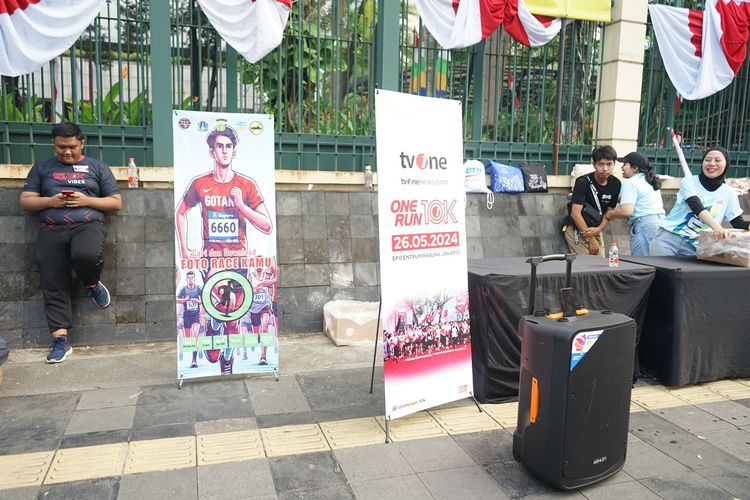 Race photo from One Run 10K Vibes 2024