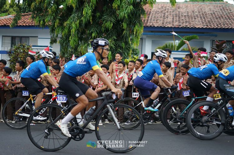 Race photo from Cycling de Jabar 2024