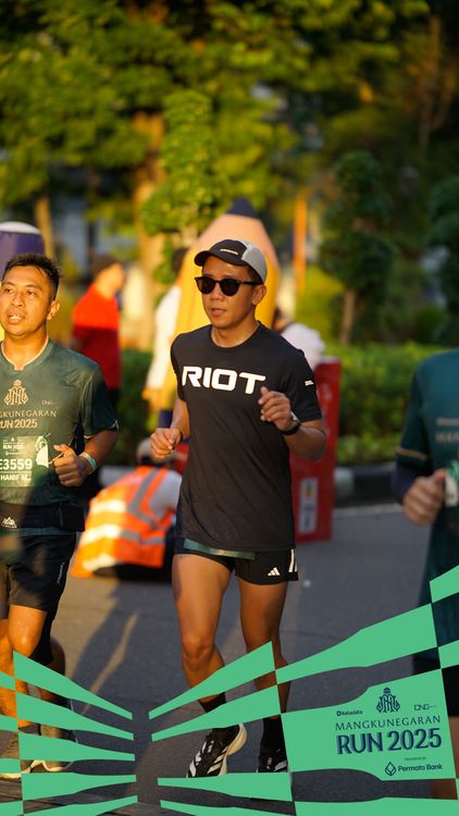 Race photo from Mangkunegaran Run 2025