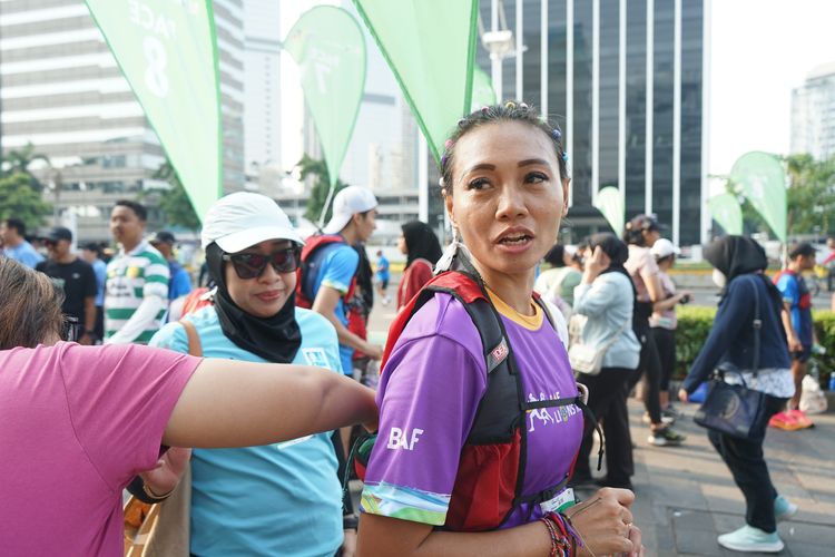 Race photo from Lari Bareng Yuk!