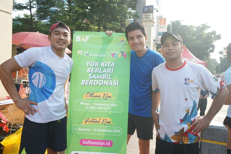 Race photo from Lari Bareng Yuk!