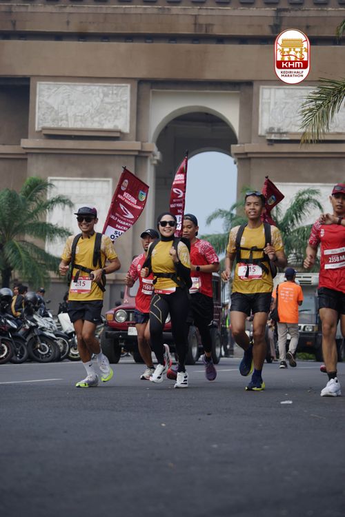 Race photo from Kediri Half Marathon 2025