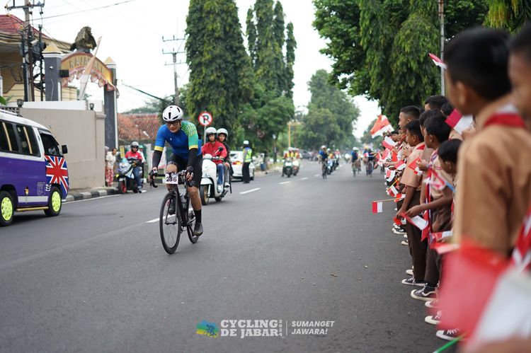 Race photo from Cycling de Jabar 2024