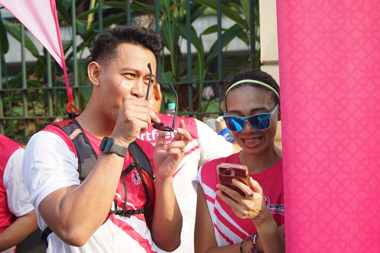 Race photo from Smartfren Run 2024 Vibes