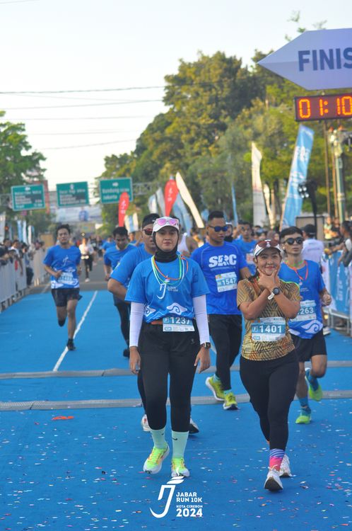 Race photo from Jabar Run 10K 2024