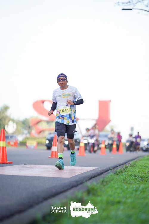 Race photo from Taman Budaya x BOGORUN 2025