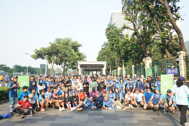 Race photo from Lari Bareng Yuk!