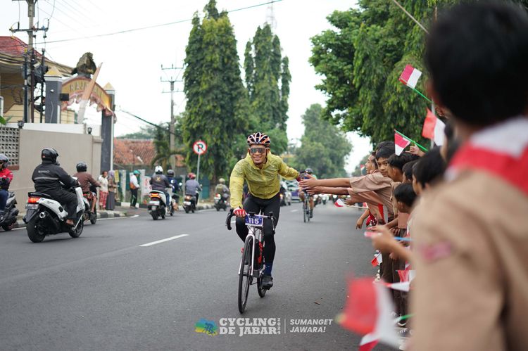 Race photo from Cycling de Jabar 2024