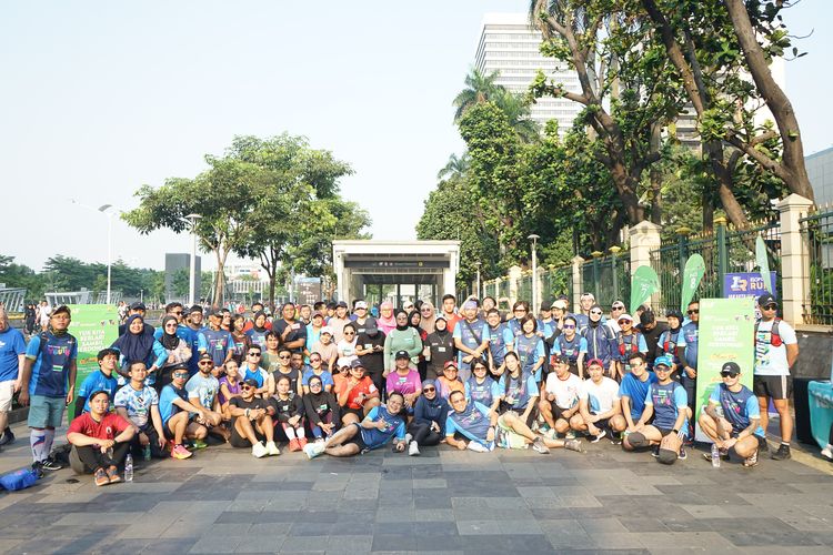 Race photo from Lari Bareng Yuk!