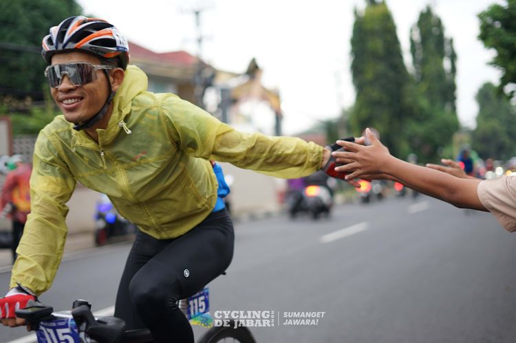 Race photo from Cycling de Jabar 2024