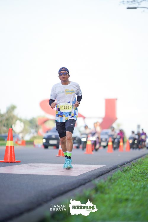 Race photo from Taman Budaya x BOGORUN 2025