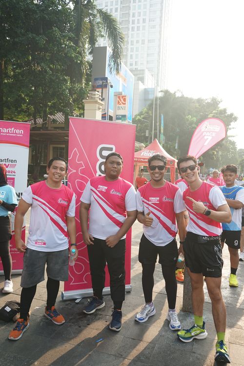 Race photo from Smartfren Run 2024 Vibes