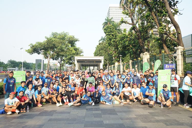 Race photo from Lari Bareng Yuk!