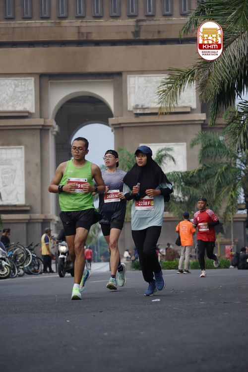 Race photo from Kediri Half Marathon 2025