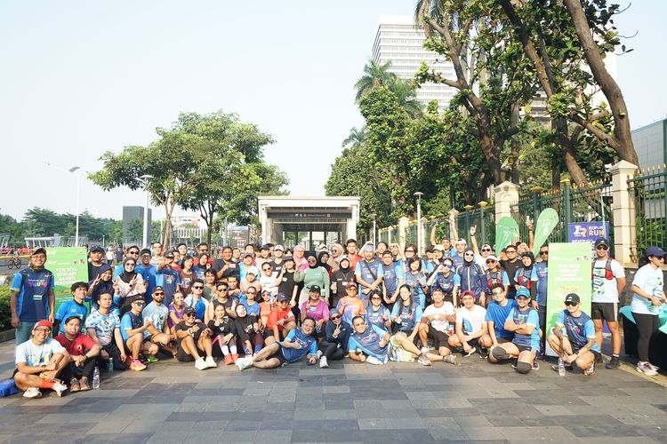 Race photo from Lari Bareng Yuk!
