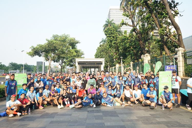 Race photo from Lari Bareng Yuk!