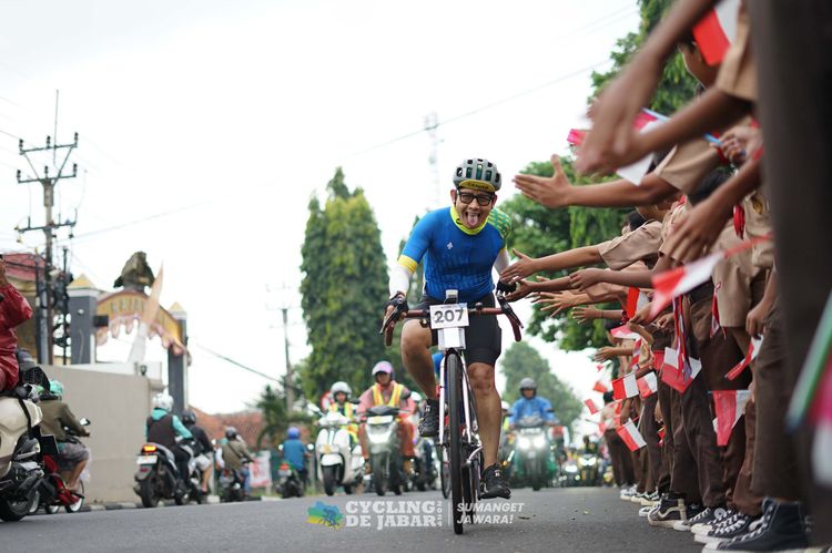 Race photo from Cycling de Jabar 2024