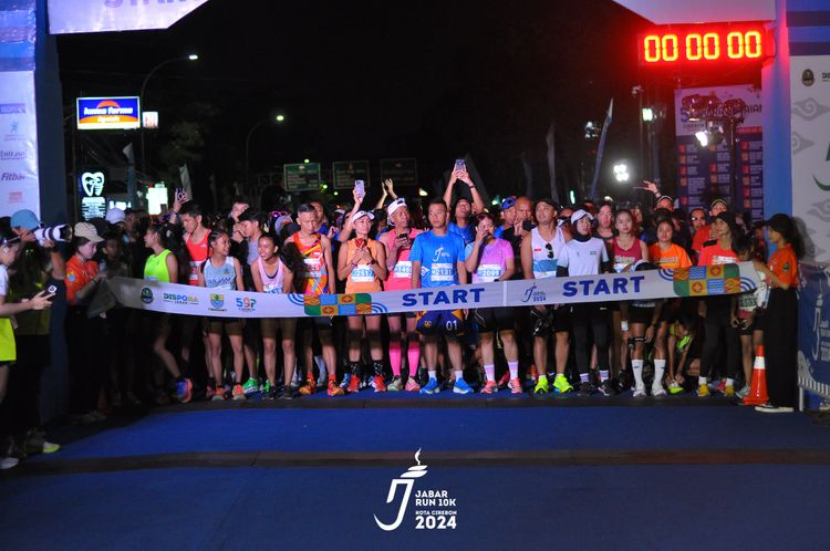 Race photo from Jabar Run 10K 2024