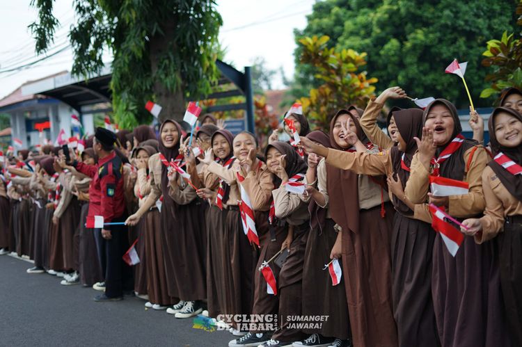 Race photo from Cycling de Jabar 2024