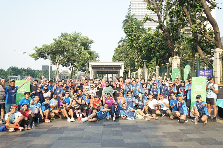 Race photo from Lari Bareng Yuk!
