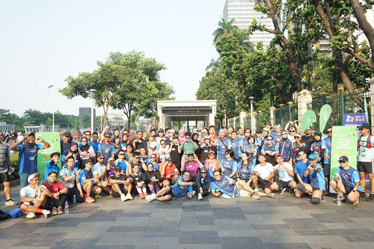 Race photo from Lari Bareng Yuk!