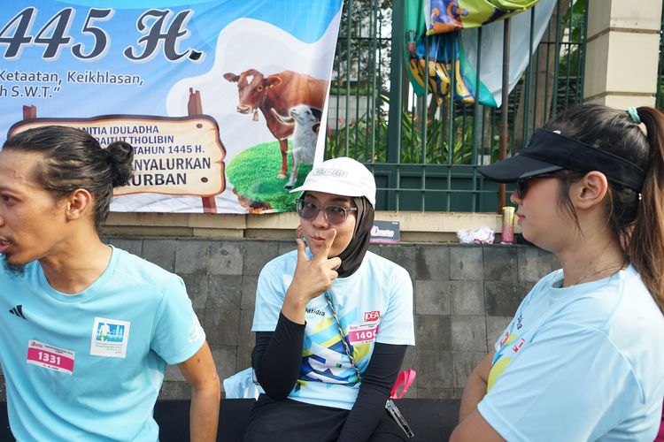 Race photo from Smartfren Run 2024 Vibes
