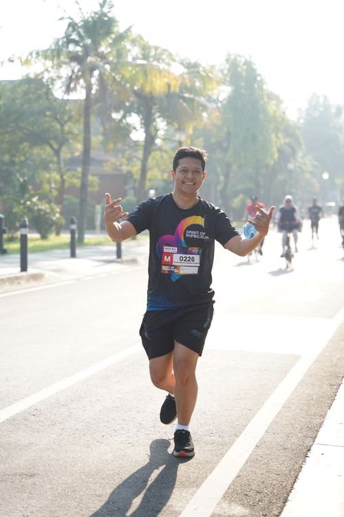 Race photo from WIPRO RUN 2025 - Vitalis Unza 20th Anniversary