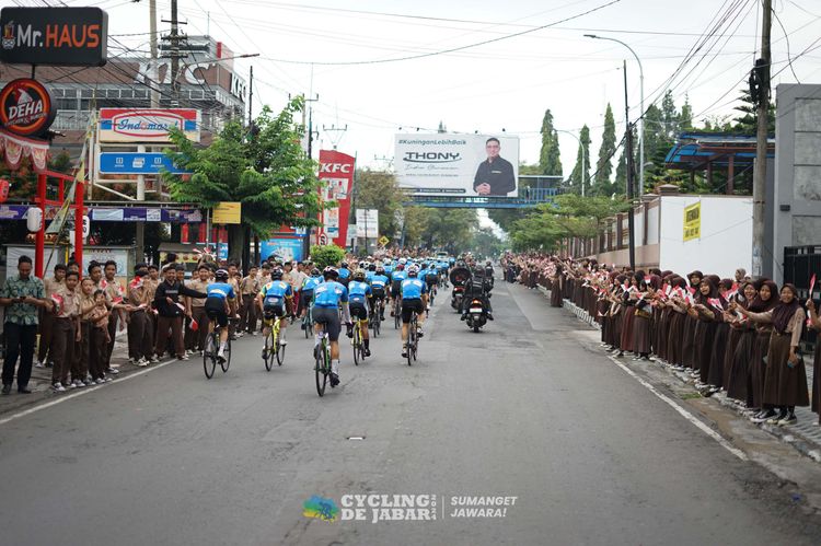 Race photo from Cycling de Jabar 2024