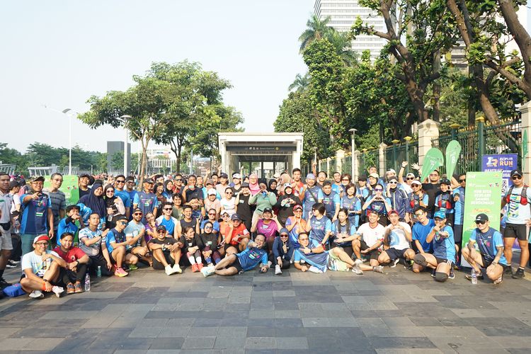 Race photo from Lari Bareng Yuk!