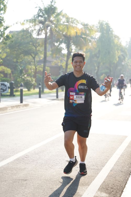 Race photo from WIPRO RUN 2025 - Vitalis Unza 20th Anniversary