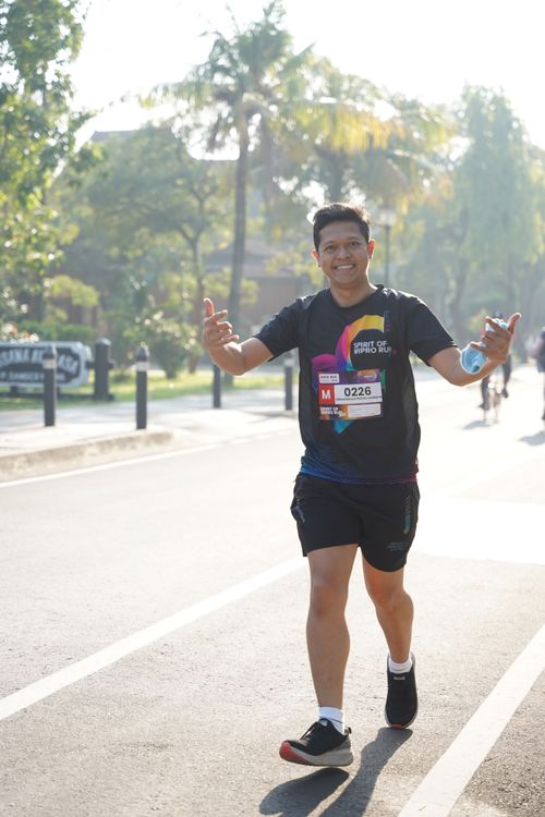 Race photo from WIPRO RUN 2025 - Vitalis Unza 20th Anniversary