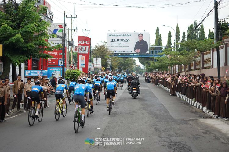 Race photo from Cycling de Jabar 2024