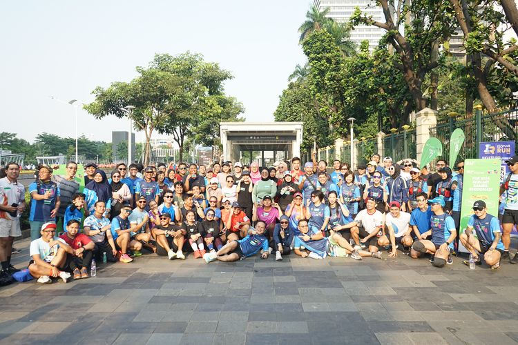 Race photo from Lari Bareng Yuk!