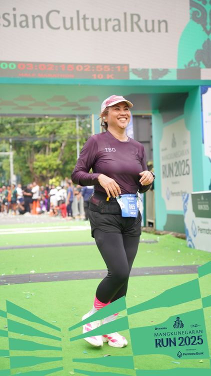 Race photo from Mangkunegaran Run 2025