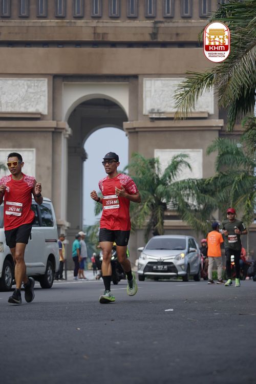Race photo from Kediri Half Marathon 2025