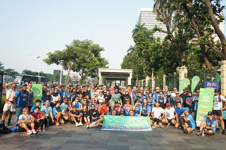 Race photo from Lari Bareng Yuk!
