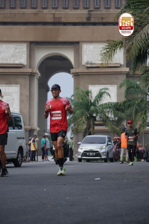 Race photo from Kediri Half Marathon 2025