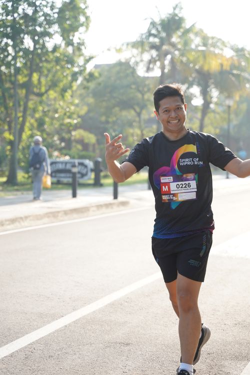 Race photo from WIPRO RUN 2025 - Vitalis Unza 20th Anniversary