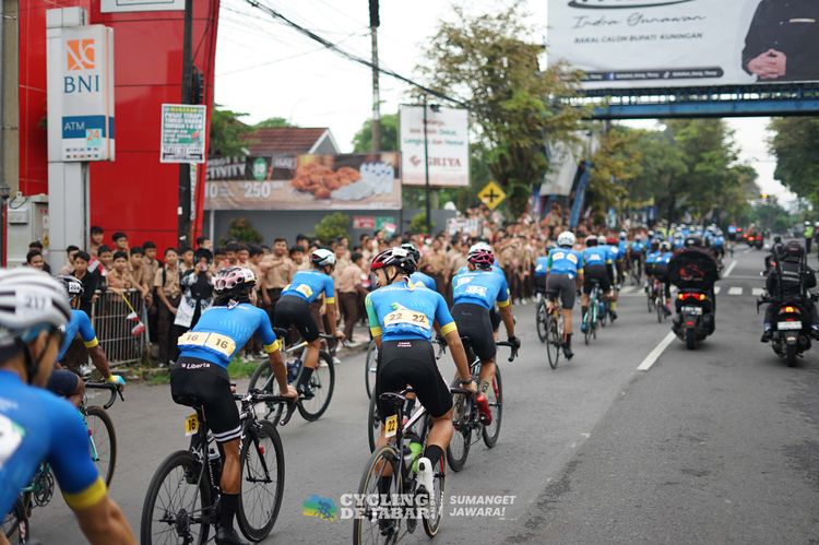 Race photo from Cycling de Jabar 2024