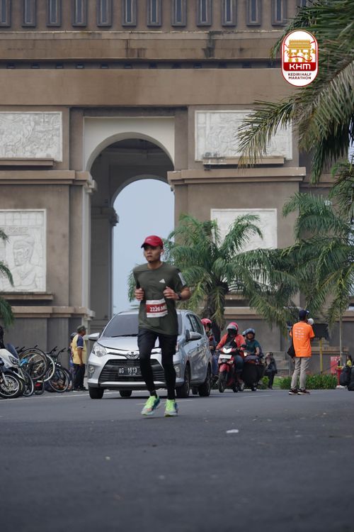Race photo from Kediri Half Marathon 2025