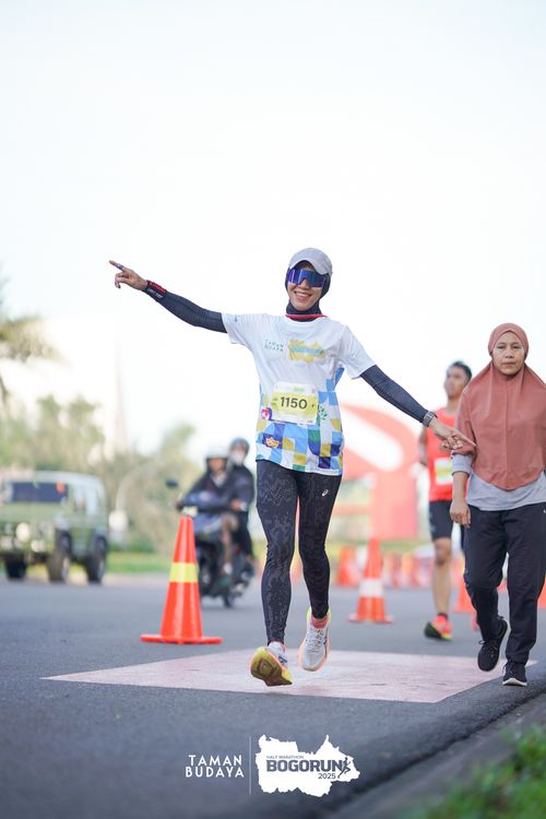 Race photo from Taman Budaya x BOGORUN 2025