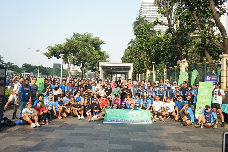 Race photo from Lari Bareng Yuk!