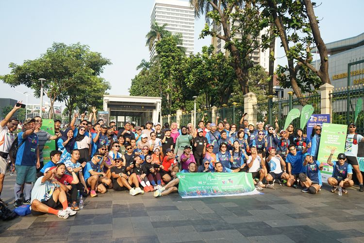 Race photo from Lari Bareng Yuk!