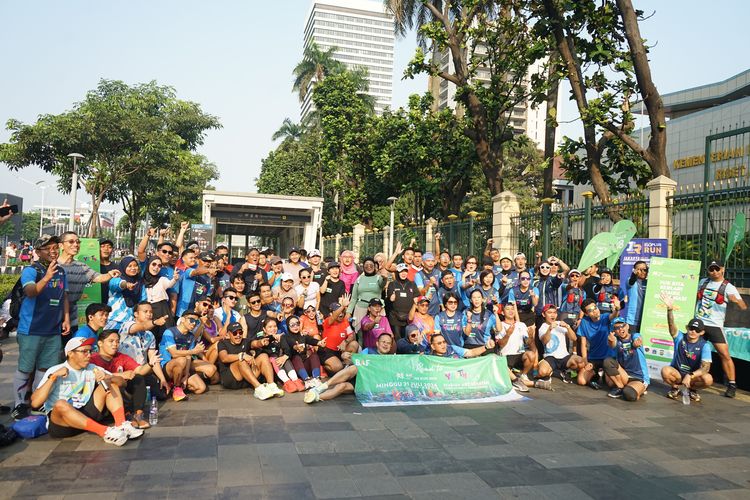 Race photo from Lari Bareng Yuk!