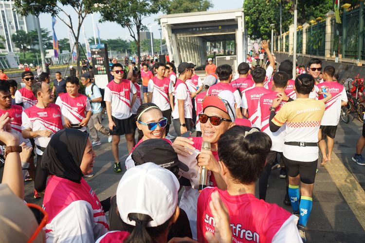 Race photo from Smartfren Run 2024 Vibes