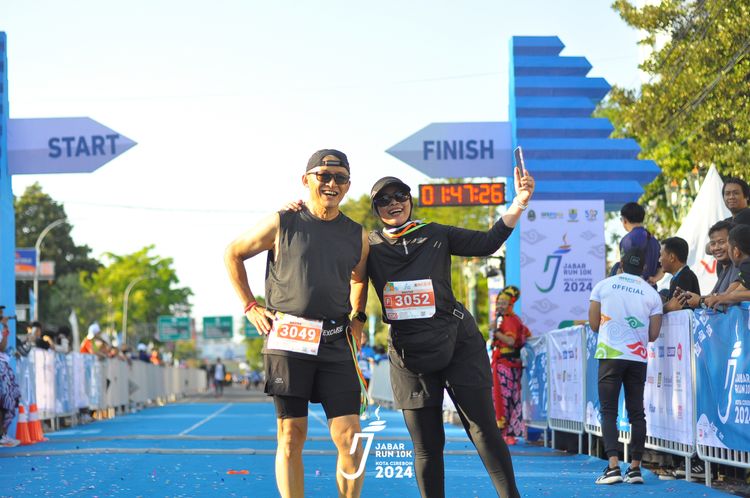 Race photo from Jabar Run 10K 2024