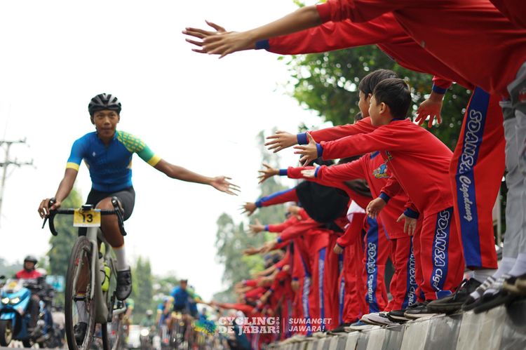 Race photo from Cycling de Jabar 2024
